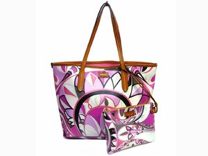 * great special price SALE* EMILLIO PUCCIe milio *pchi pouch attaching tote bag pink price cut!