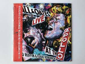 DARYL HALL & JOHN OATES ダリル・ホール と ジョン・オーツ / LIVE AT THE APOLLO ライブ・アット・ジ・アポロ LP USED