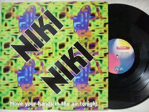 ★★NIKI NIKI MOVE YOUR HANDS IN THE AIR TONIGHT★ユーロビート★12インチ★ アナログ盤 [2956TPR