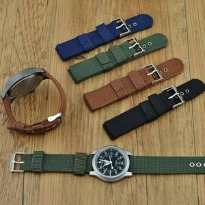  wristwatch band ( unisex, waterproof, band width 18mm,20mm,22mm,24mm)