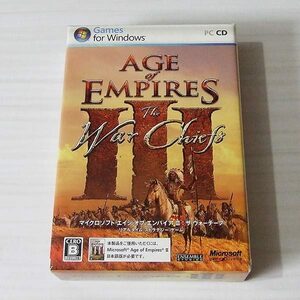 Age of Empires III The WarChiefs ザ・ウォーチーフ 日本語版
