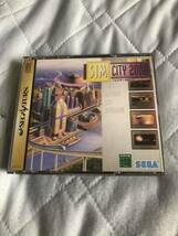 セガサターン ☆SIMCITY(シムシティ)2000 ソフト＋シムシティ2000公式コンストラクトファイル(攻略本) SEGA SATURN _画像1