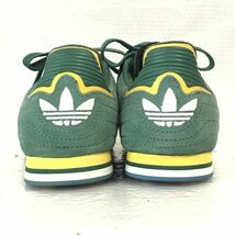 adidas★2006/ワールドカップモデル/ADI TR/ブラジルモデル/スエード/ローカットスニーカー【24.0/緑×黄】451459/sneakers/Shoes◆G-83_画像3