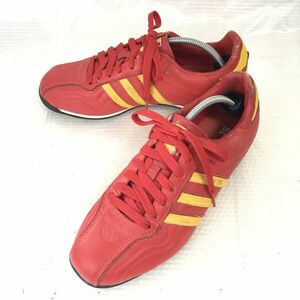 adidas/アディダス★ADI TR/ローカットスニーカー【24.0/赤/red】451456/sneakers/Shoes/trainers◆G-79