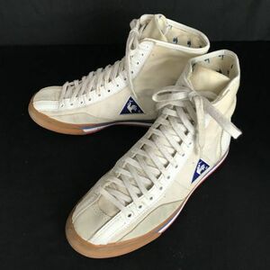 ルコックスポルティフ/le coq sportif★ハイカットスニーカー/ショートブーツ【メンズ24.0/ベージュ/BEIGE】Shoes/trainers◆Q-311