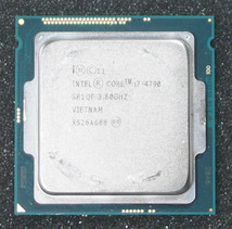 Intel Core i7-4790 3.60GHz Quad LGA1150 SR1QF 動作保証_画像1