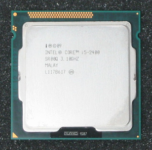 Intel Core i5-2400 3.10GHz Quad LGA1155 SR00Q 動作保証 A