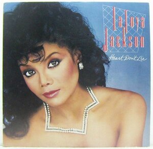 LP,LATOYA JACKSON　HEART DON'T LIE 輸入盤