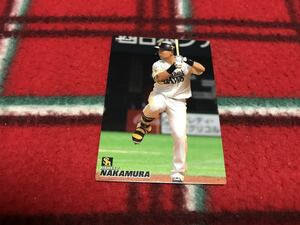 2021 カルビー プロ野球チップス 第1弾 002 中村晃（ソフトバンク）レギュラーカード