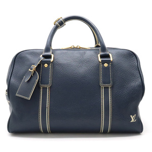 LOUIS VUITTON Louis Vuitton tobako Carry all Boston bag travel bag travel bag navy navy blue 