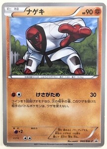 ナゲキ　プロモ　ポケモンカード　040/BW-P　2011　ミニカードファイルセットおまけ　ポケットモンスター