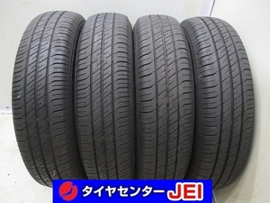 145-80R13 9.5-9分山 グッドイヤーエフィシエントグリップ 2022年製 中古タイヤ【4本】送料無料(M13-4444）