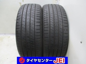 215-55R17 9-8.5分山 ダンロップ SPスポーツLM705 2020年製 中古タイヤ【2本】送料無料(M17-4514）