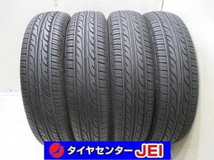 155-80R13 8.5分山 ダンロップEC202 2021年製 中古タイヤ【4本】送料無料(M13-4536）