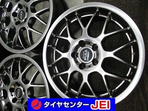 16インチ PIAA 7J+48 100 プリウス/86/アリオン 中古アルミホイール【4本セット】送料無料(A16-4448）