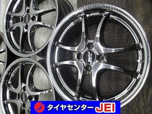 17インチ エンケイ BigEnd 7J+45 100 コンパクトカー 中古アルミホイール【4本セット】送料無料(A17-4435）