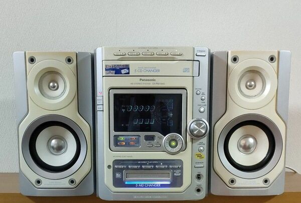 (14) PANASONIC SA-PM75MD 清掃済 オーディオコンポ 中古