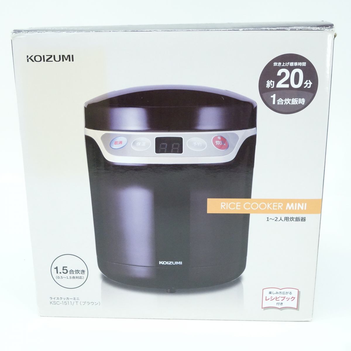 コイズミ ライスクッカーミニ KSC-1511 オークション比較 - 価格.com