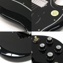 092s☆Gibson ギブソン SG Standard Mod エボニー 2019年製 エレキギター ※中古_画像4