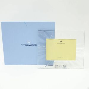 107 WEDGWOOD ウェッジウッド クリスタル フォトフレーム　※中古