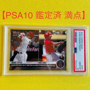 【PSA10 世界で31枚】大谷翔平 45HR MLB topps now カード