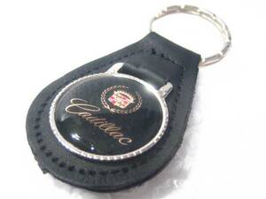 [Spiral]GM Cadillac real leather key holder S[type1] new goods /CADILLAC/