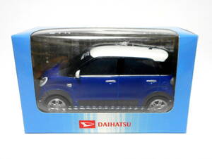 ダイハツ キャスト アクティバ プルバックカー ミニカー ディープブルークリスタルマイカ×ホワイト 非売品 DAIHATSU CAST ACTIVA