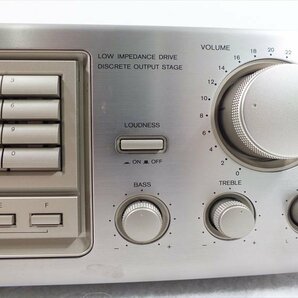 □ ONKYO オンキョー R-803 アンプ 動作確認済 中古 現状品 230706H2259の画像6