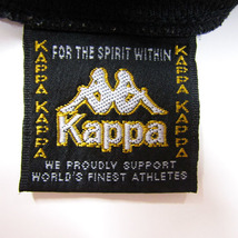 カッパ ロングパンツ スラックス タック 無地 スポーツウエア ボトムス メンズ Sサイズ ブラック Kappa_画像2