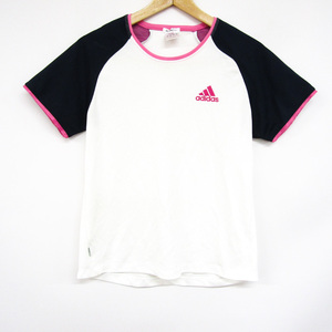 アディダス 半袖Ｔシャツ クライマライト バイカラー スポーツウェア トップス レディース Lサイズ マルチカラー adidas