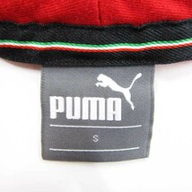 プーマ 半袖ポロシャツ フェラーリコラボ ワンポイントロゴ トップス レディース Sサイズ レッド　 PUMA_画像2