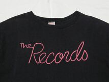 ☆ 70s USA製 ビンテージ The Records ザ・レコーズ Tシャツ sizeXL 黒 ☆古着 パワー・ポップ Bram Tchaikovsky ブラム・チャイコフスキー_画像2