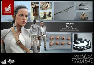 新品未開封 ホットトイズ MMS377 スター・ウォーズ／フォースの覚醒』 レイ レジスタンス版 Rey Resistance Outfit 1/6フィギュア hottoys