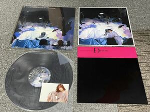 ５４５　レコード　LP/中森明菜「D404ME 」写真付き