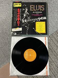 ７　レコード　エルヴィス・プレスリー「エルヴィス・オン・ステージ Vol.3 
