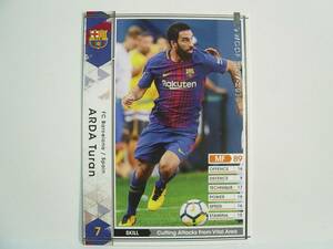 WCCF 2017-2018 EXTRA 白 アルダ・トゥラン　Arda Turan 1987 Turkey　FC Barcelona Spain 17-18 Extra Card