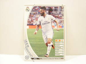 WCCF 2016-2017 EXTRA 白 イスコ　Isco Alarcon Suarez 1992 Spain　Real Madrid CF 16-17 Extra Card