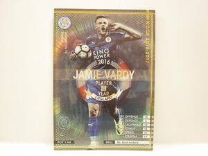 ■ WCCF 2016-2017 POY ジェイミー・バーディ　Jamie Vardy 1987 England　Leicester City 16-17 England Player of the Year