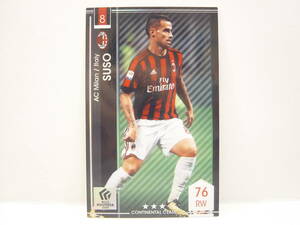 WCCF FOOTISTA ロケテスト版 スソ　ACミラン Jesus Fernandez Saez Suso 1993 Spain　AC Milan Italy F19-0 37