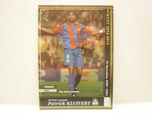 ■ WCCF 2015-2016 ATLE クライファート　Patrick Steven Kluivert 1976 Dutch　FC Barcelona 1998-2004 All Time Legends