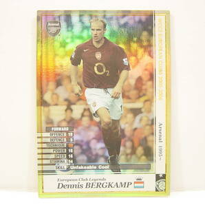 ■ WCCF 2005-2006 LE デニス・ベルカンプ Dennis Bergkamp 1969 Holland Arsenal FC 1995-2006 Pポジション表記版の画像1