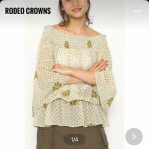 【美品】Rodeo Crowns ロデオクラウンズ トップス 　F