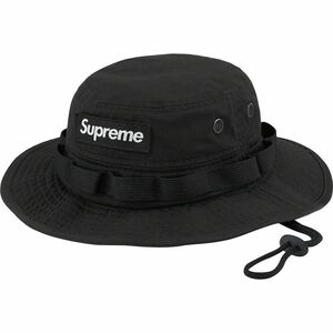 Supreme Military Boonie Black M/L シュプリーム ミリタリー ブーニー ブラック ハット 帽子