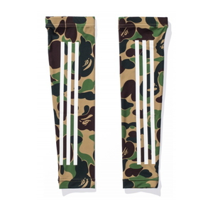 S/Mサイズ BAPE x adidas arm sleeve ベイプ アディダス アームスリーブ A BATHING APE ア ベイシング エイプ Tシャツ