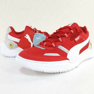 新品◆PUMA×Ferrari◆衝撃吸収 フェラーリ レース DC フューチャー スニーカー 24.0cm レッド◆プーマ SOFTFORM＋ 306539◆J1073