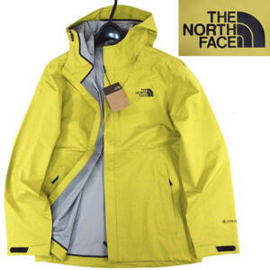 新品◆THE NORTH FACE◆防水 透湿 防風 GORE-TEX BASIC JACKET 20 ベーシック ジャケット XL イエロー◆ノースフェイス NI2GN20I◆J073