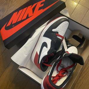 送料込 27.5cm ナイキ エアジョーダン1 レトロ ロー オージー ブラックトゥ Nike Air Jordan 1 Retro Low OG Black Toe CZ0790-106 つま黒