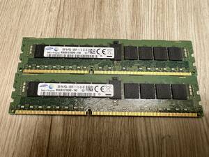 #9622-0314 - 2 листов SET / SAMSUNG 8GB 1Rx4 PC3L-12800R ECC ( всего 16GB) память RAM отправка размер :60 предположительно 