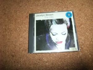 [CD] ジョセリン・ブラウン ザ・ヒッツ Jocelyn Brown the hits レンタル品