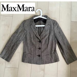 美品　MaxMara マックスマーラ　新作　テーラードジャケット レディース　ブレザー